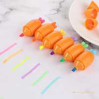 هایلایتر هویج دارای 6 رنگ مختلف 