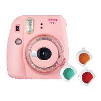 دوربین چاپ فوری Instax Mini 9 صورتی کم رنگ