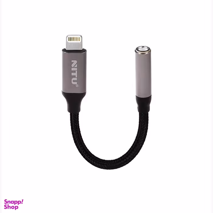 مبدل لایتنینگ به جک 3.5 میلی متر نیتو مدل NX017