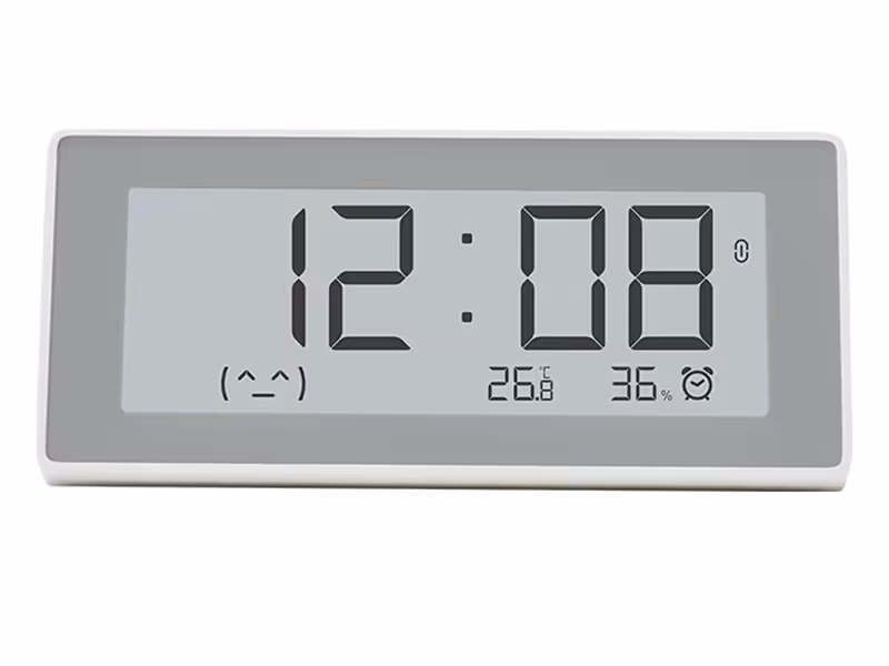 ساعت و سنسور رطوبت شیائومی Xiaomi MHO-C303 Smart clock temperature and humidity meter