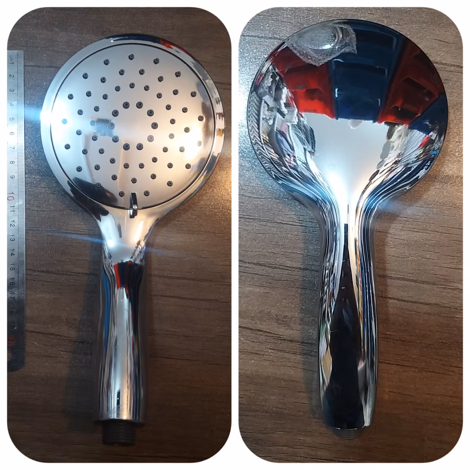 سردوش تلفنی دوش حمام 3 حالته کروم