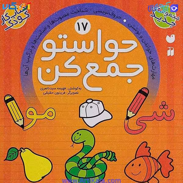 کتاب کار کودک حواستو جمع کن جلد 17
