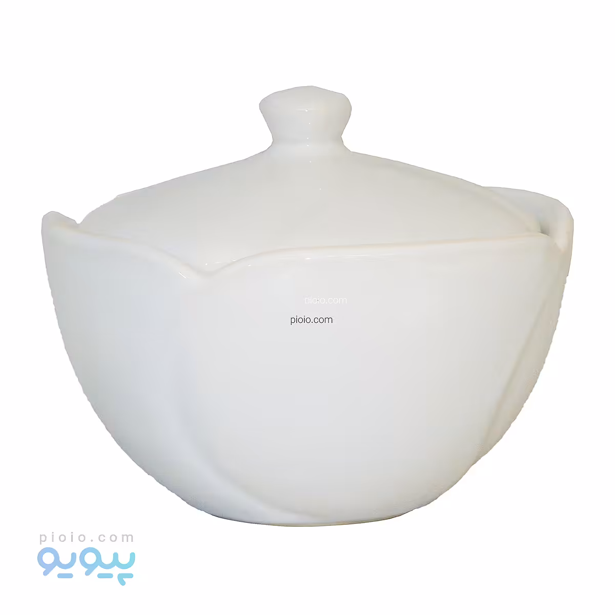 شکلات خوری سرامیکی طرح لاله درب دار