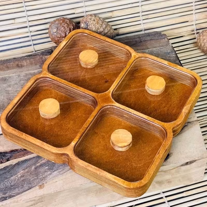 درب تلقی چهارخونه مربع | amazonchi