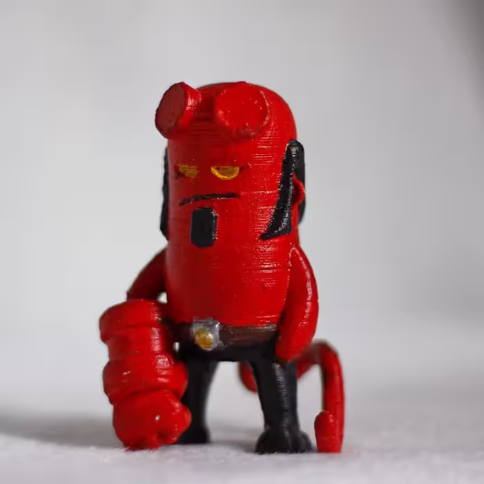 مینی فیگور 5 سانتی شخصیت هل بوی Hellboy