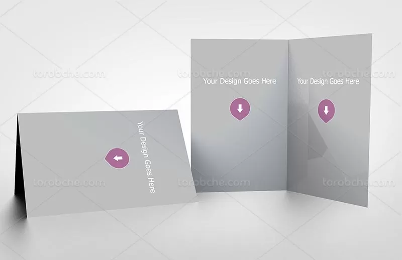 موکاپ منو رستوران لایه باز با کیفیت | گرافیک با طعم تربچه