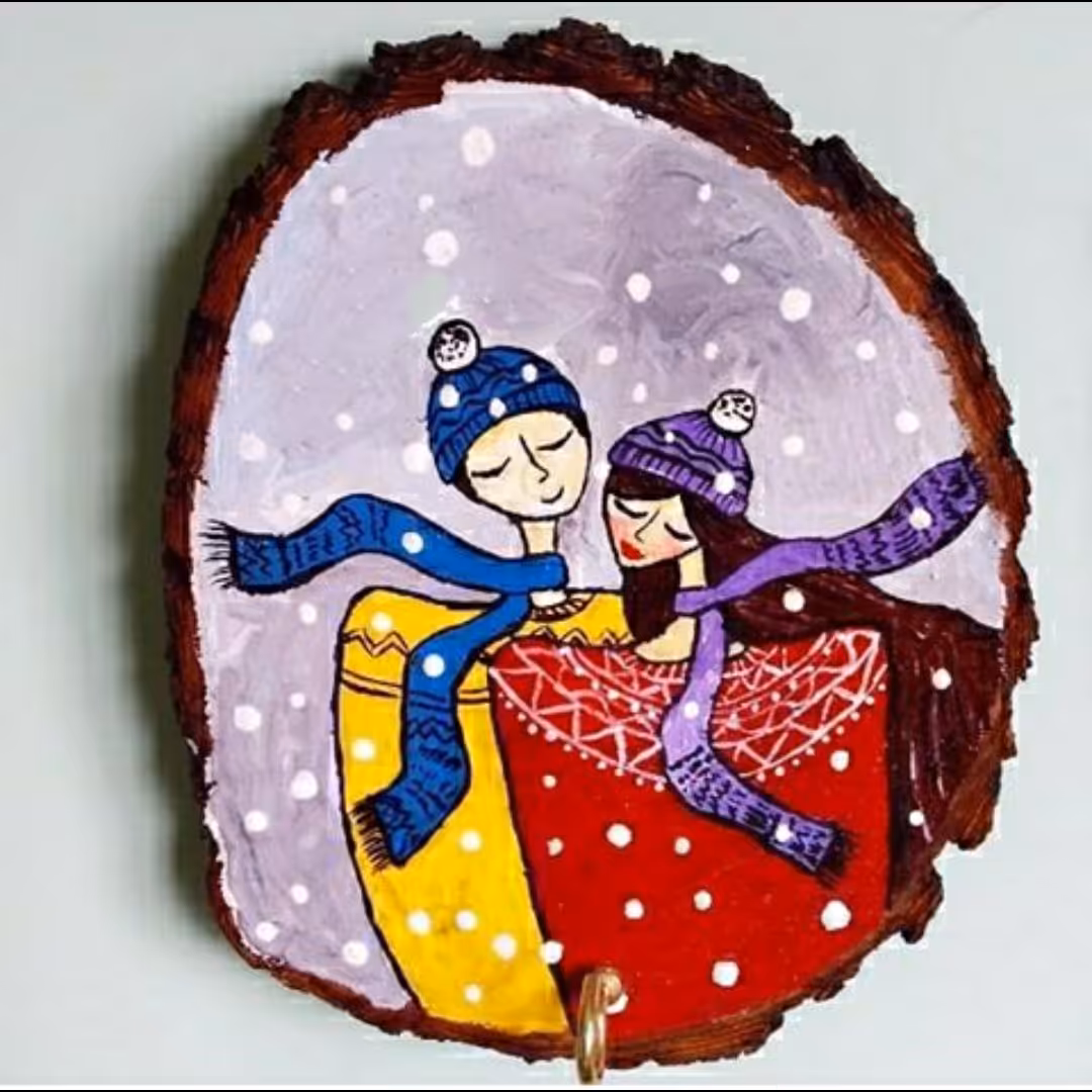 تابلو دونفره پاییزی