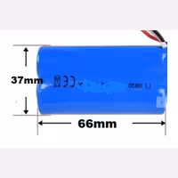 باتری شارژی لیتیومی 3.7 ولت 4400 میلی آمپر ساعت 