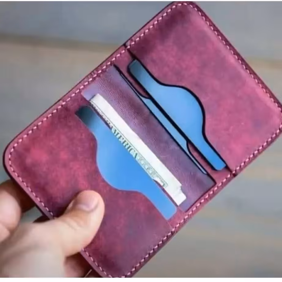 جاکارتی چرم طبیعی با رنگ دلخواه