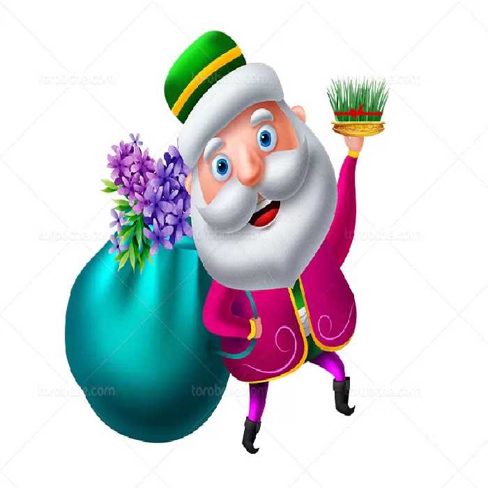 عمو نوروز PSD | گرافیک با طعم تربچه