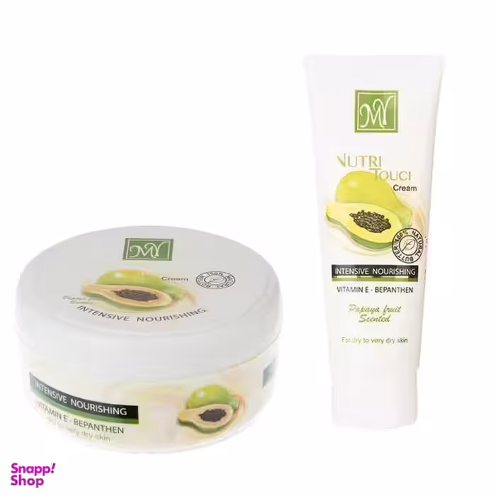 کرم مرطوب کننده مای مدل مدل Nutri Touch حجم 200 میلی لیتر + کرم مغذی مای حجم 75 میلی لیتر