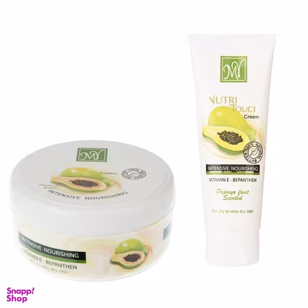 کرم مرطوب کننده مای مدل مدل Nutri Touch حجم 200 میلی لیتر + کرم مغذی مای حجم 75 میلی لیتر