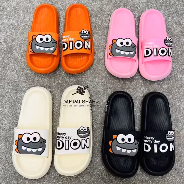 دمپایی خارجی دایناسوری  زنانه  و پسرانه سایز 36،37،40،41  کیفیت عالی و راحت ضدلغزش 