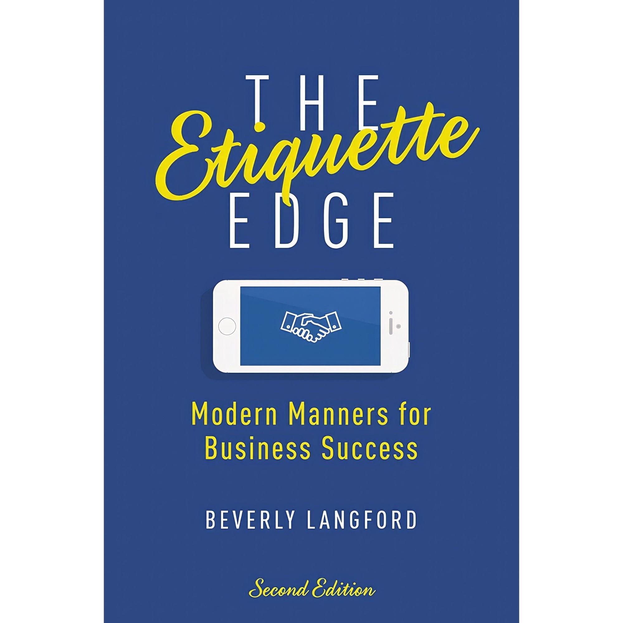 کتاب زبان اصلی The Etiquette Edge اثر Beverly Y Langford انتشارات AMACOM