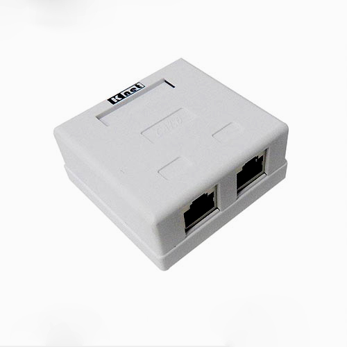 کیستون باکس Cat6 STP دو پورت کی نت مدل K-NKJC6S182