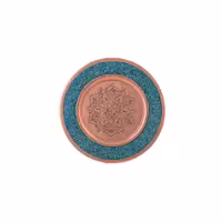 بشقاب فیروزه کوبی آقاجانی مدل f080