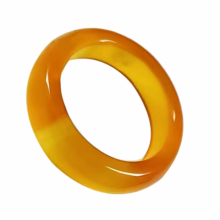 انگشتر حلقه سنگی عقیق سلین کالا مدل سنگ ماه تولد آبان و فروردین Mps-12386604