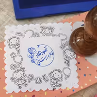 مهر اختصاصی دسته چوبی