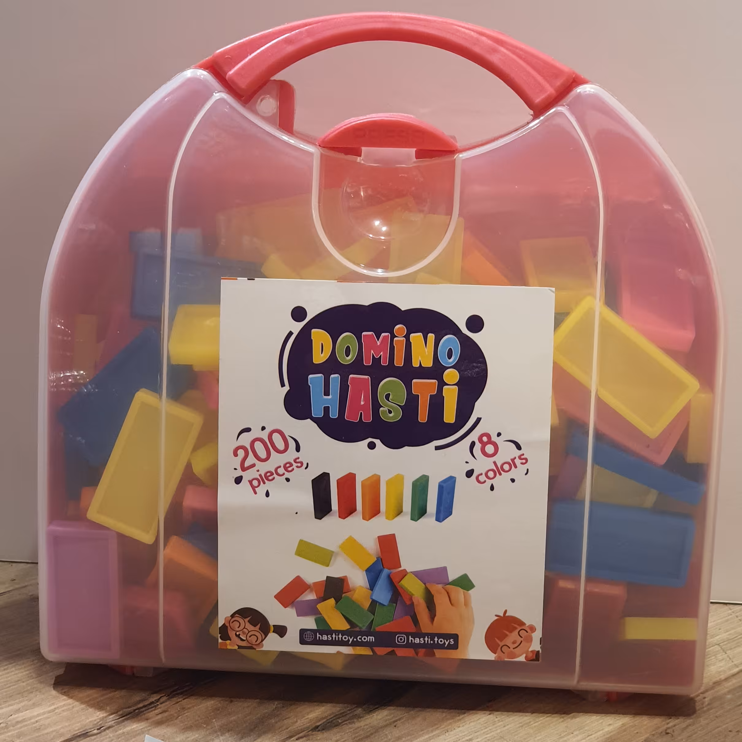 دومینو  200 عددی  هشت رنگ 