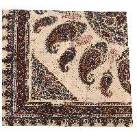 سفره یا رومیزی قلمکار طرح بته سایز 120 سانتی