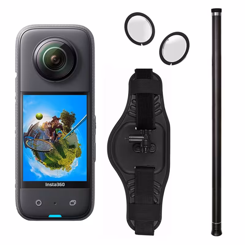 دوربین فیلم برداری ورزشی اینستا 360 مدل insta360 x3 به همراه لوازم جانبی - کالاوما