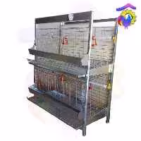 قفس دوطبقه مرغ  تخم گذار،پس کرایه
