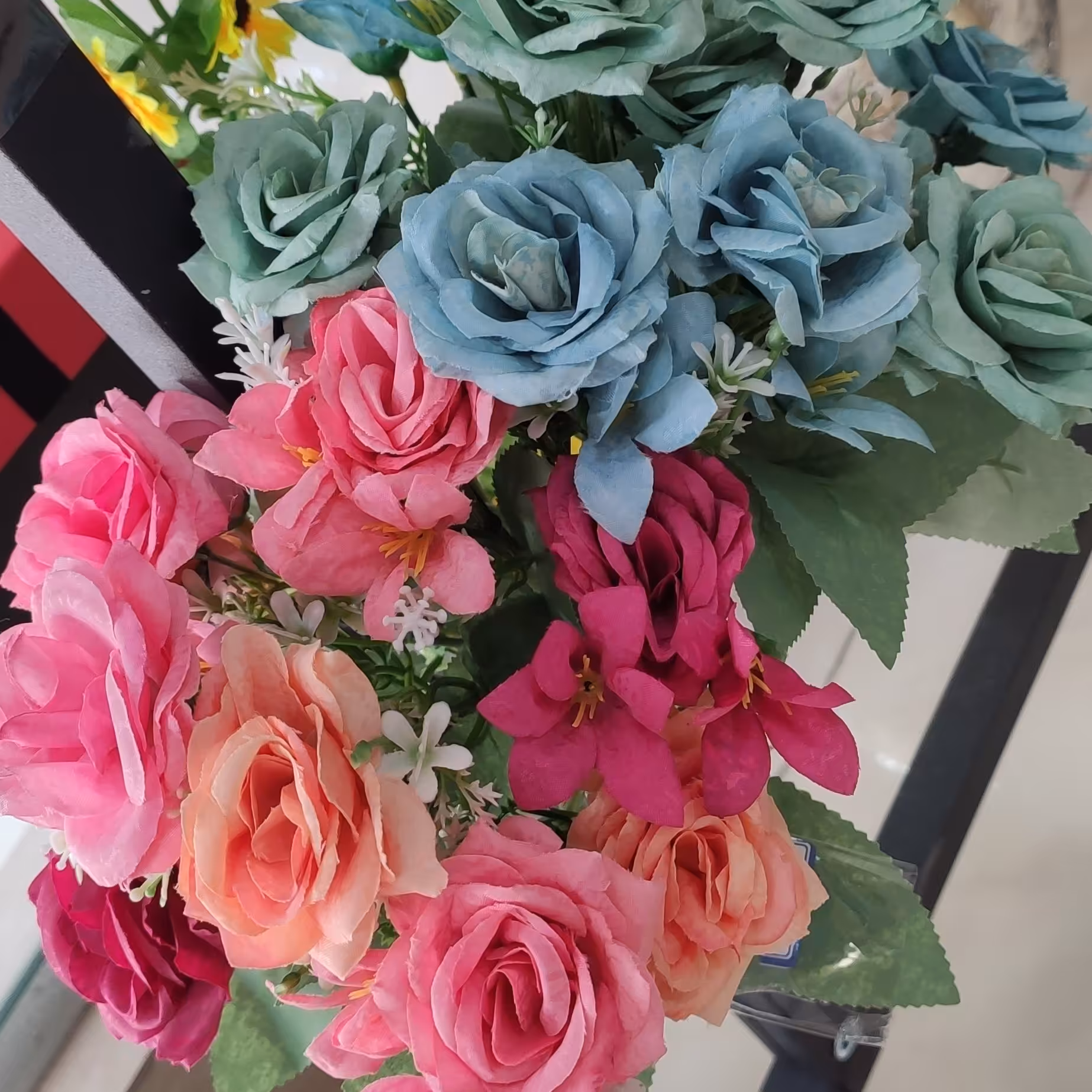 گل رز مصنوعی