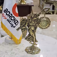 ساعت گیتار برنزی 