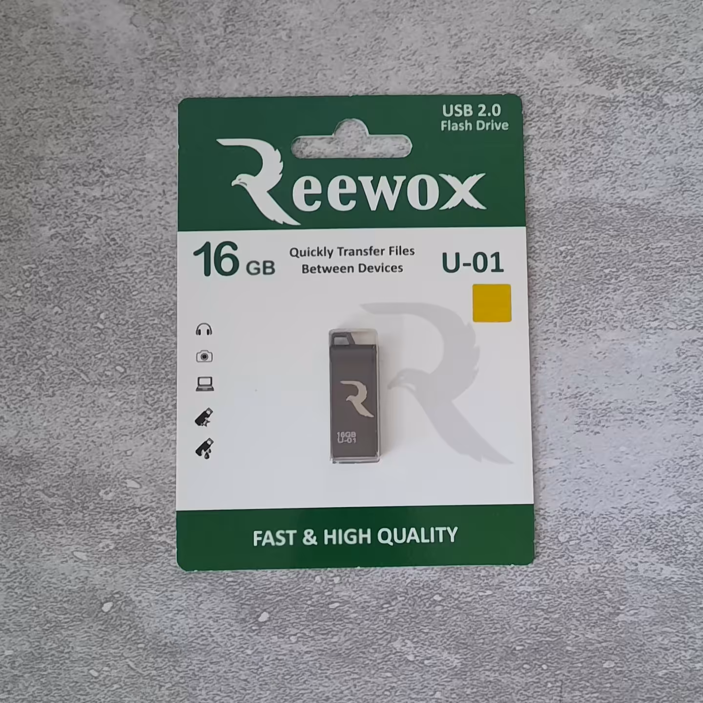 فلش 16 گیگ Reewox مدلu01 گارانتی مادام العمر