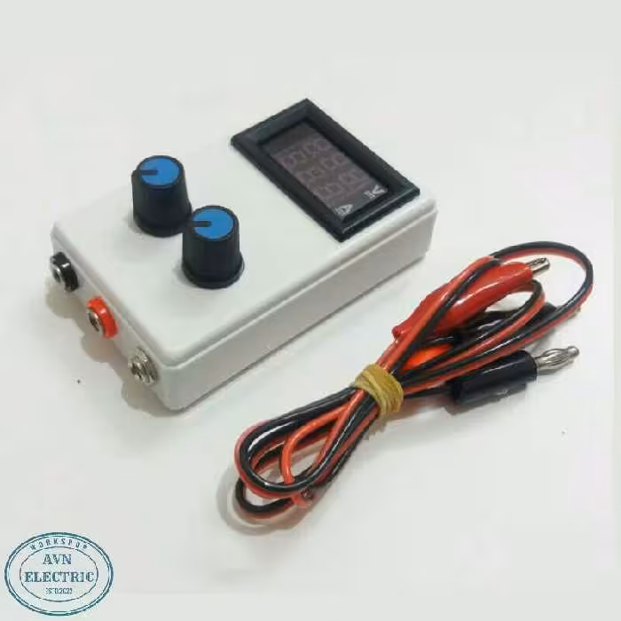 منبع تغذیه 0تا24ولت 5آمپر  سفید  