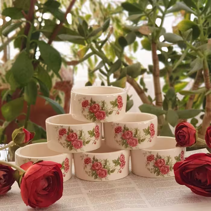 پیاله ترانسفر گل سرخی 