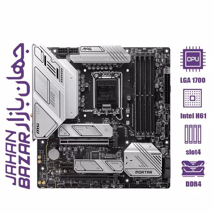 مادربرد ام اس آی MSI MAG B760M MORTAR WIFI