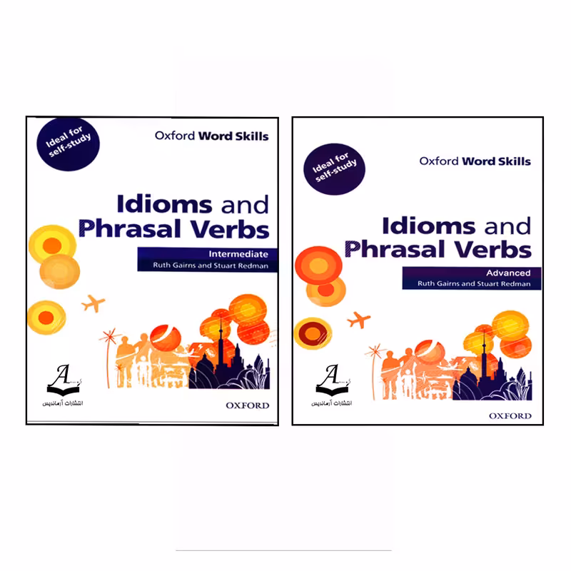 کتاب Idioms And Phrasal Verbs اثر Ruth Gairns And Stuart Redman انتشارات آرماندیس دو جلدی