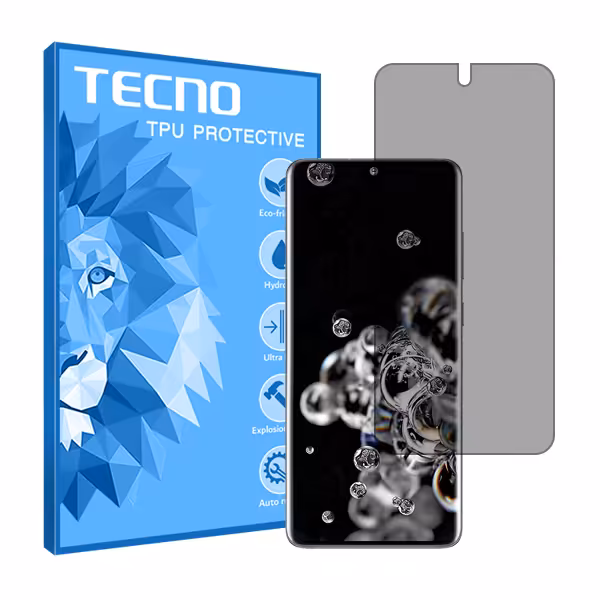 گلس سامسونگ Galaxy S20 Ultra 5G مدل پرایوسی برند تکنو کد S