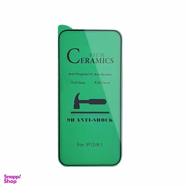 محافظ صفحه نمایش سرامیکی مدل FLCRG01mo مناسب برای گوشی موبایل اپل iPhone 12pro