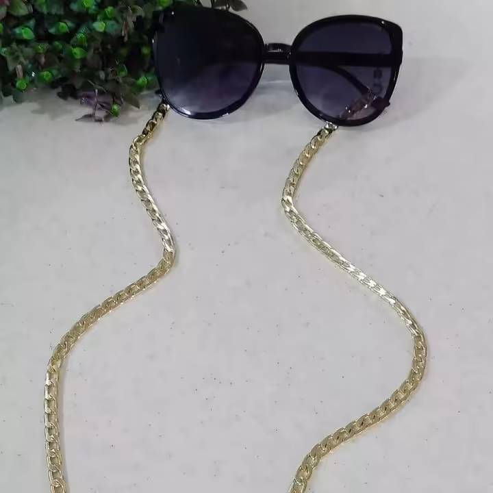 بند عینک کارتیر طلایی 86 سانت