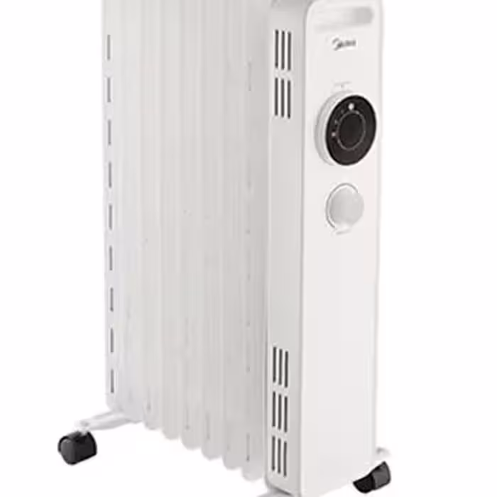 شوفاژ برقی مایدیا مدل NY2311-20M رنگ  مشکی
