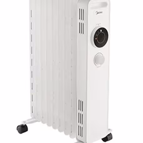 شوفاژ برقی مایدیا مدل NY2311-20M رنگ  مشکی
