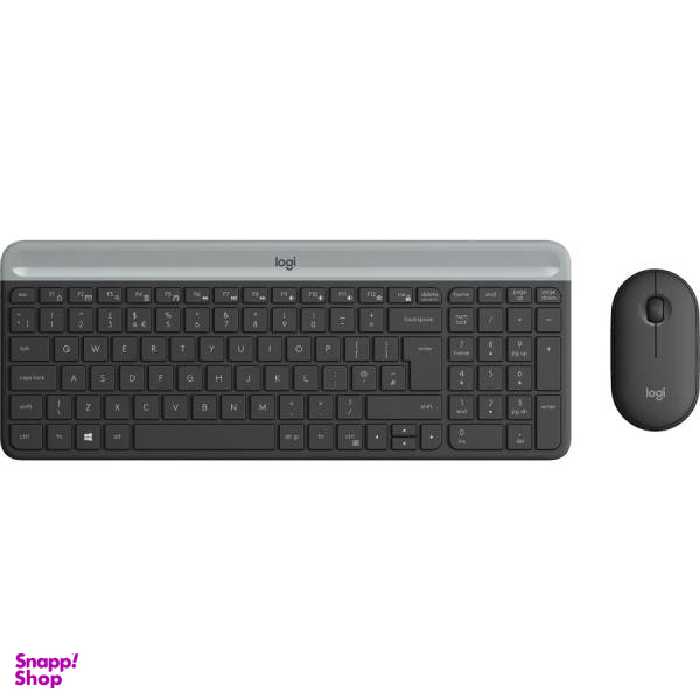 کیبورد و ماوس بی‌ سیم لاجیتک (Logitech) مدل MK470