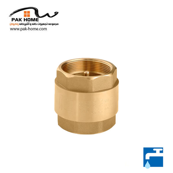 شیر یکطرفه فنری آذر 105 سایز 1/2 1