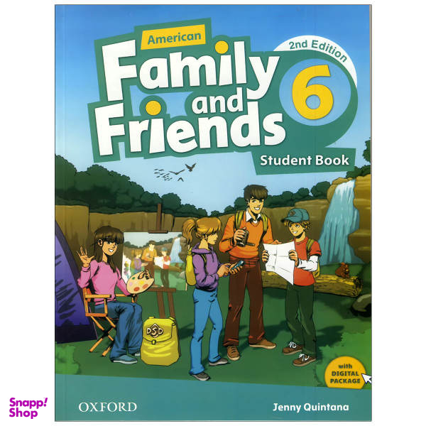کتاب American Family and Friends 2nd 6 اثر جمعی از نویسندگان انتشارات اکسفورد