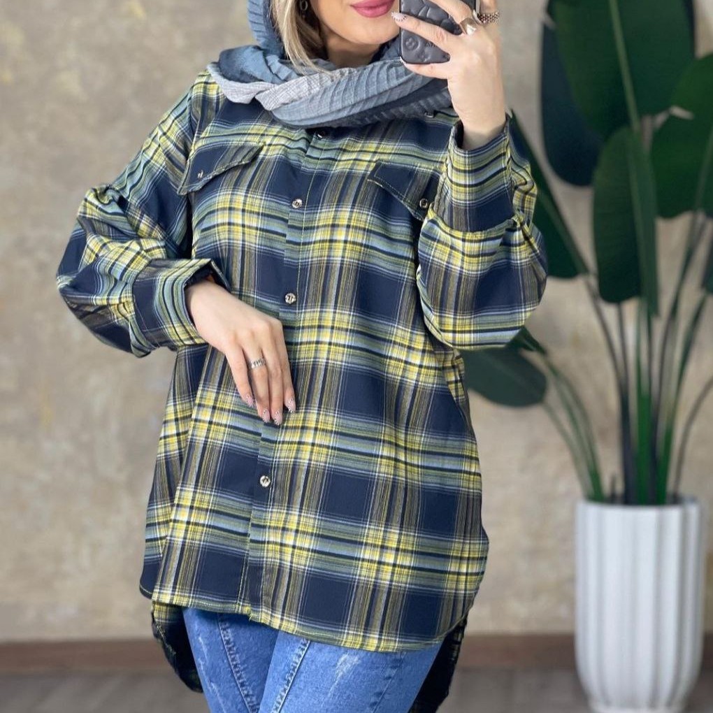 تونیک مانتویی تابستانه قواره دار مدل مهر ناز