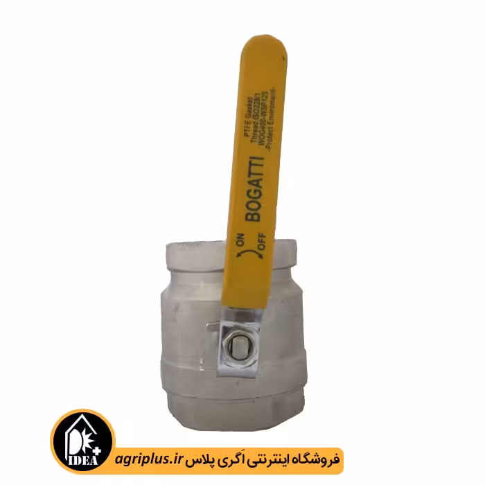 شیر گازی فلزی 4 اینچ