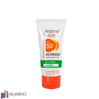 ضد آفتاب فاقد چربی بی رنگ آکنه سول SPF50 آردن