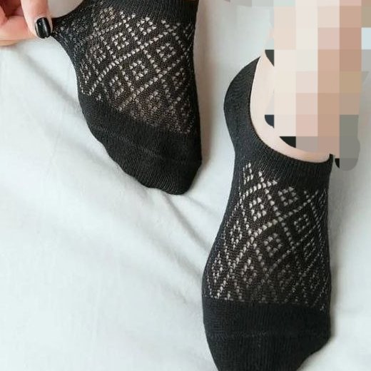 جوراب مچی نخ پنبه طرح توری،تک رنگ نرمولطیف بدون حساسیت مناسب مصرف روزانه باشگاه