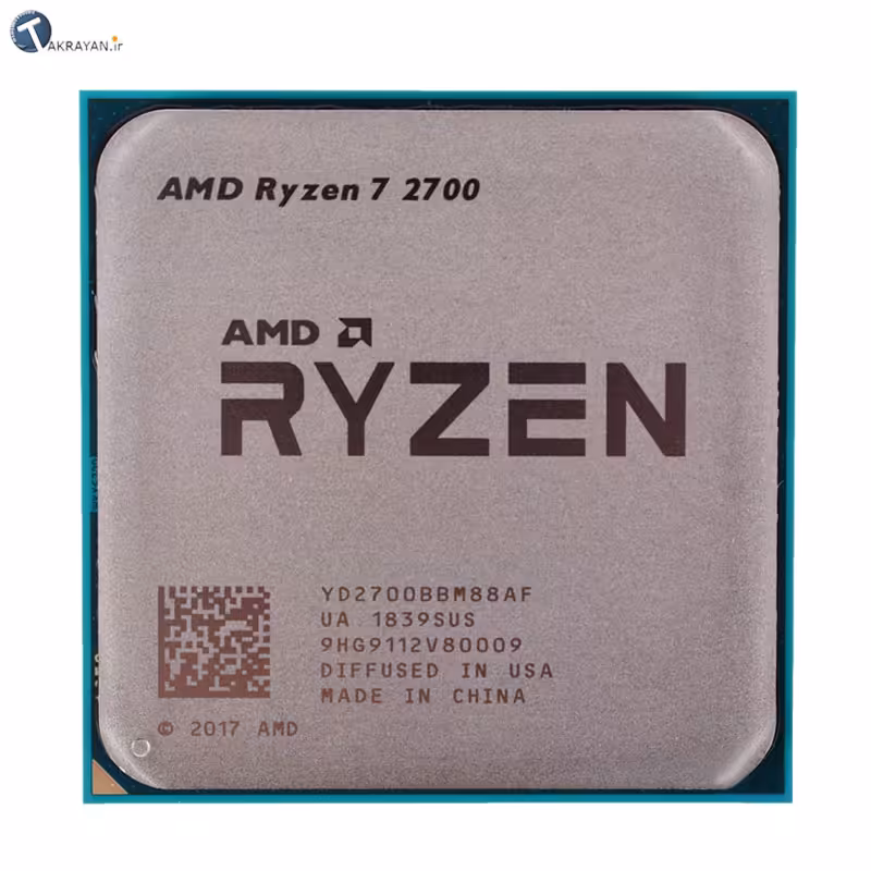قیمت خرید پردازنده ای ام دی AMD RYZEN 7 2700