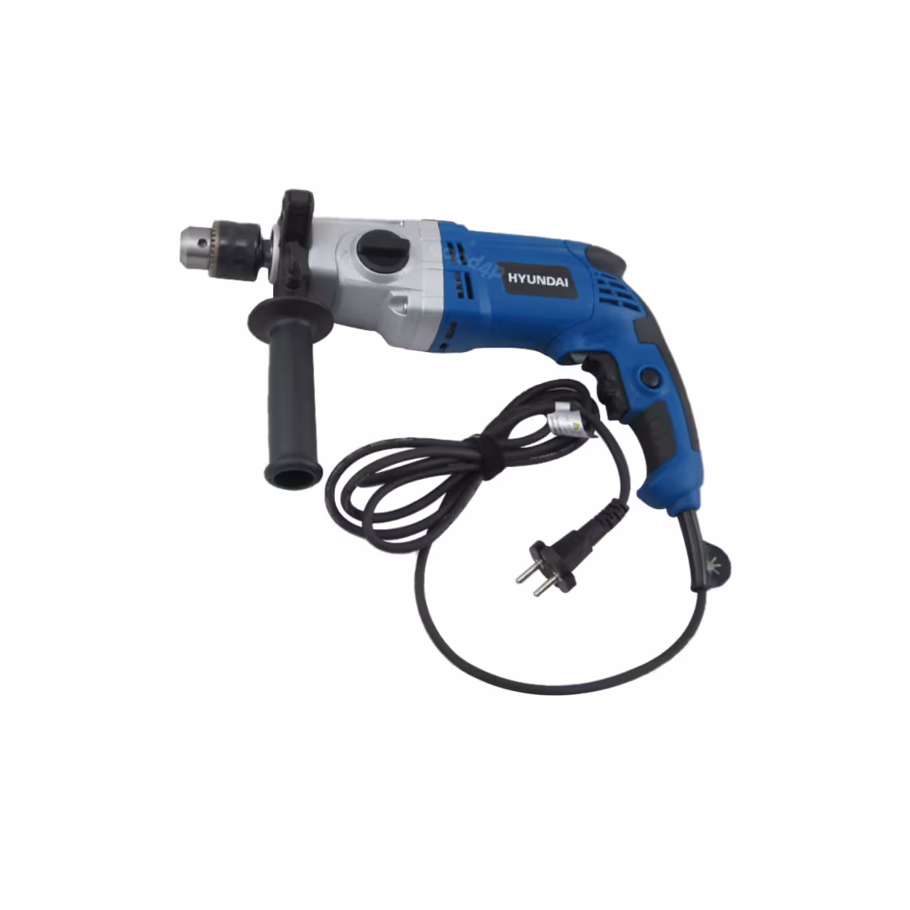 دریل چکشی 13 میلیمتر گیربکسی دو سرعته گیربکس فلزی 850 وات هیوندای مدل HP - 8524