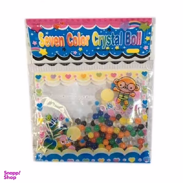 خاک ژله ای مدل Seven Color بسته 20 عددی