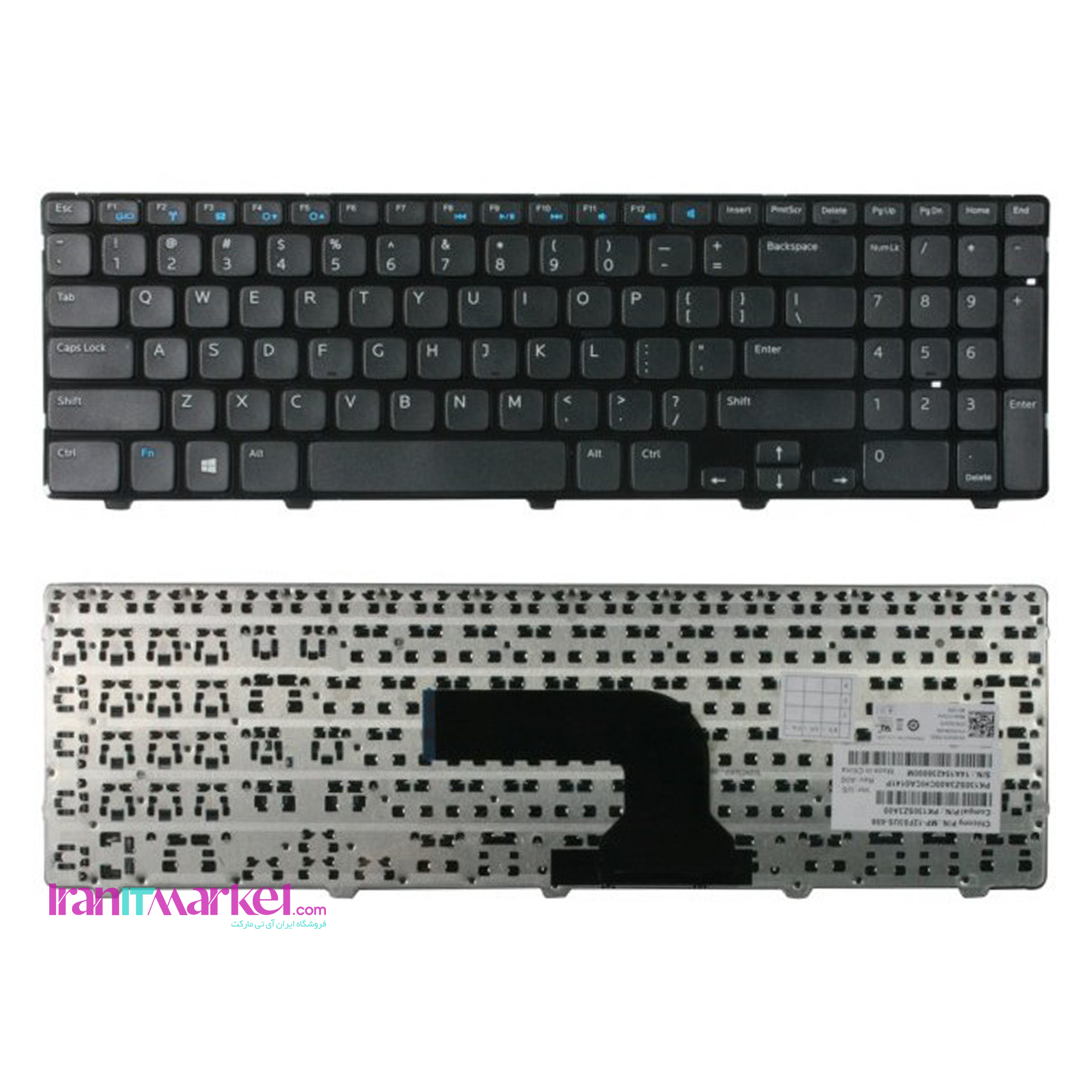 کیبورد لپ تاپ دل KEYBOARD DELL Inspiron 3531