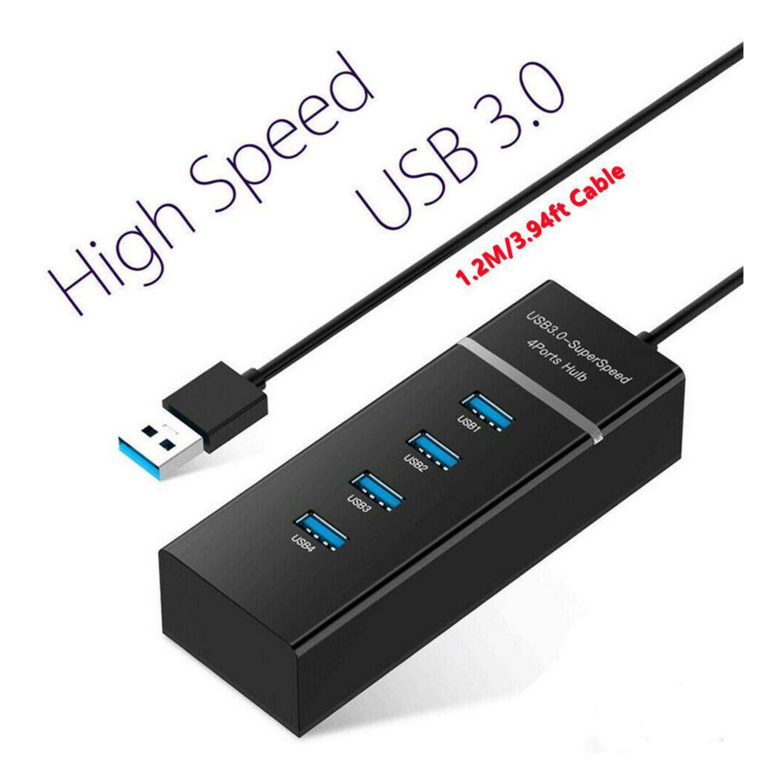 هاب چهار پورت USB30 با کابل 12 متری